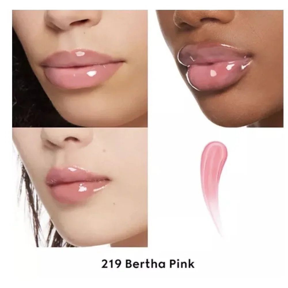 Gucci Beauty Opal Pink Highlighter (04) & Bertha Pink Lip Gloss (219) Set NIB